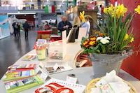 Messestand Freizeit- und Gartenmesse, Auslage